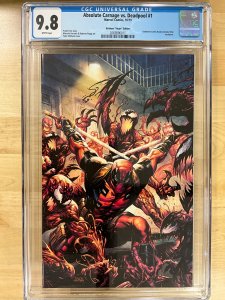 Absolute Carnage vs. Deadpool #1 Virgin Cover (2019) CGC 9.8