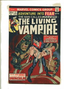 FEAR #21 (6.5) IN THE CLUTCHES OF THE UNCANNY CARETAKER!! 1974
