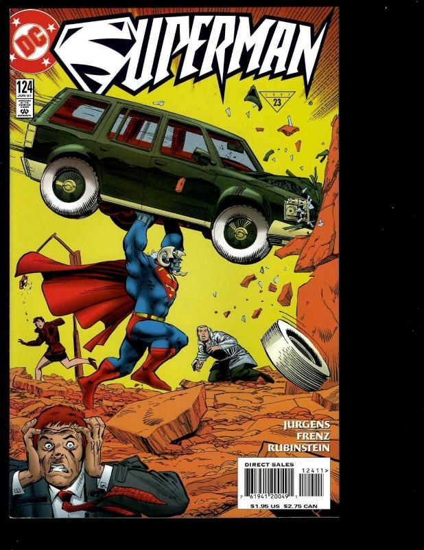 12 Superman DC Comics # 116 117 118 119 120 121 122 123 124 125 126 127 JF18 