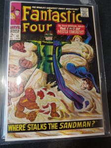 FANTASTIC FOUR #61 VF/NM HIGH GRADE