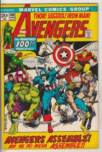 Avengers, The #100 (Jun-72) VF High-Grade Avengers