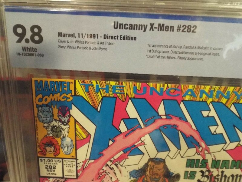 The Uncanny X-Men #282 - CBCS 9.8 - NM/MINT - 1st Appearance of Bishop