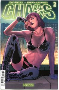CHAOS #2, VF/NM, Tim Seely, 2014, more Good girl / femme fatale in store