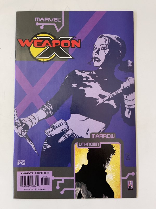 Weapon X: The Draft - Marrow #1 - NM-  (2002)