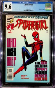 Spider-Girl #0 (1998) - CGC 9.6 - Cert #4241836011