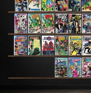 Huge Lot 140+ Comics with Legion Of Super Heroes, Daredevil & More!