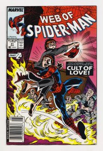 Web of Spider-Man #41 (Marvel, 1988) FN/VF