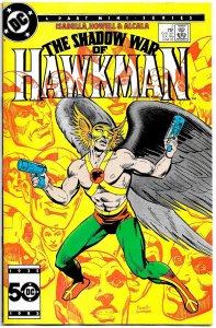 THE SHADOW WAR OF HAWKMAN #1-4 (Summer1985) 8.5 VF+  Thanagar Invades Earth!