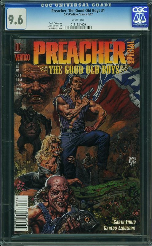 Preacher Special: The Good Old Boys (1997) CGC 9.6 NM+