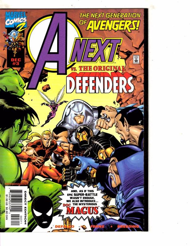 12 A-Next Marvel Comic Books #1 2 3 4 5 6 7 (NM0-) 8 9 10 11 12 1st Hope Pym RC9