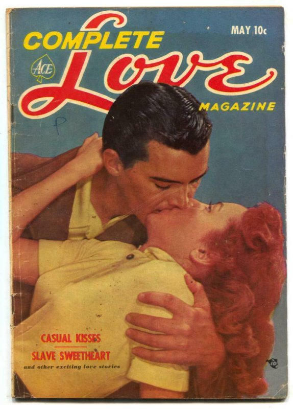 Complete Love Magazine Vol. 28 #3 1953-SLAVE SWEETHEART vg 