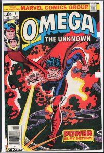 Omega the Unknown #5 (1976) Omega the Unknown