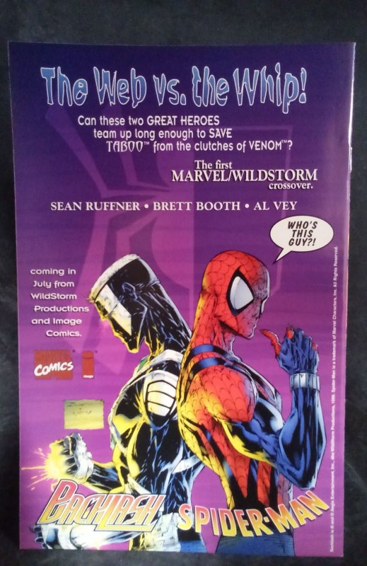 Backlash/Spider-Man #1 American Entertainment Cover (1996)