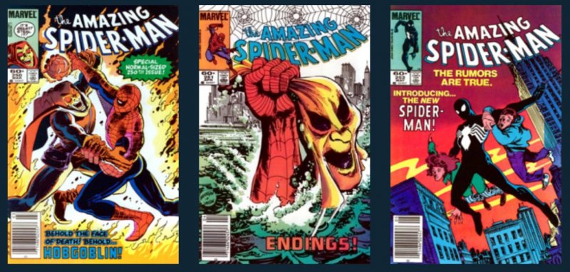 The Amazing Spider-Man #240-262 FULL RUN (1983)