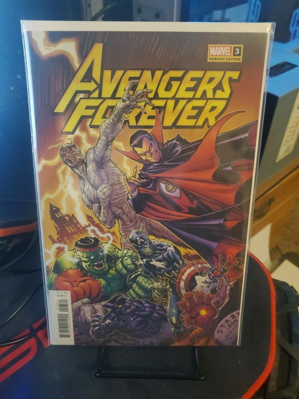 Avengers Forever #3 lot, cover A & variant, 1st App Female Moon Knight ???