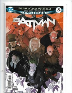 Batman #31 - DC Rebirth - War of Jokes and Riddles NM     nw128