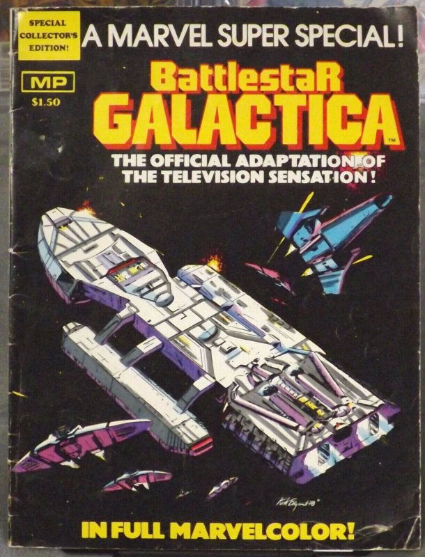 MARVEL COMICS SUPER SPECIAL #8 MP Variant Mid Grade 1979 Battlestar Galactica 