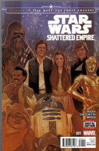 Journey to Star Wars The Force Awakens Shattered Empire #1 2015 Marvel Comics