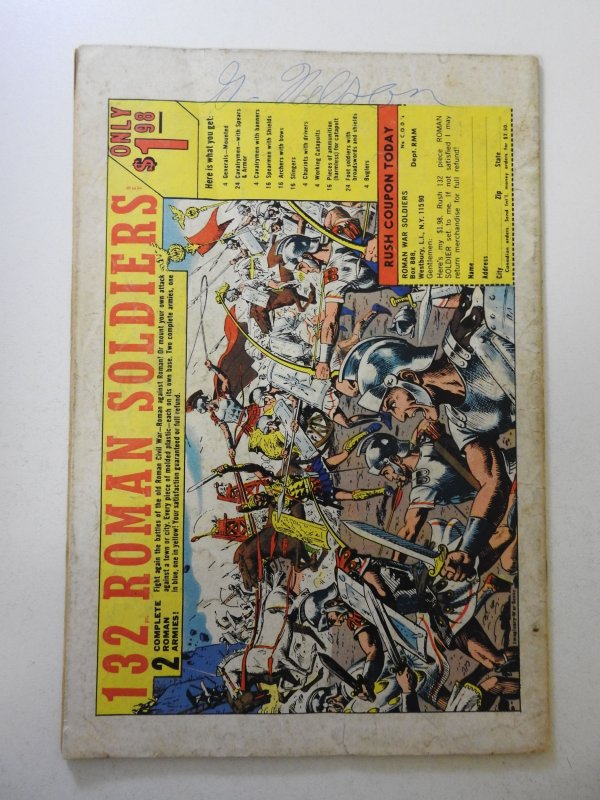 The Incredible Hulk #106 (1968) GD Condition moisture stain, centerfold detached