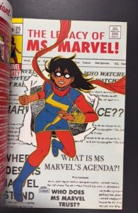 Ms. Marvel #25 Jacob Wyatt Lenticular Homage Cover (2018)