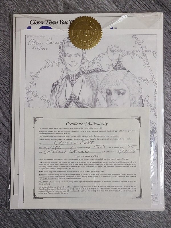 A Distant Soil Immigrant Song Colleen Doran Signed Deluxe Edition Limited - 560 