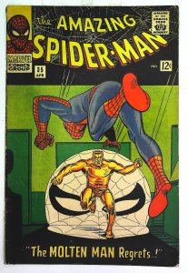 Amazing Spider-Man (1963 series)  #35, VG+ (Actual scan)