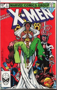 X-Men Annual #6 Direct Edition (1982) X-Men