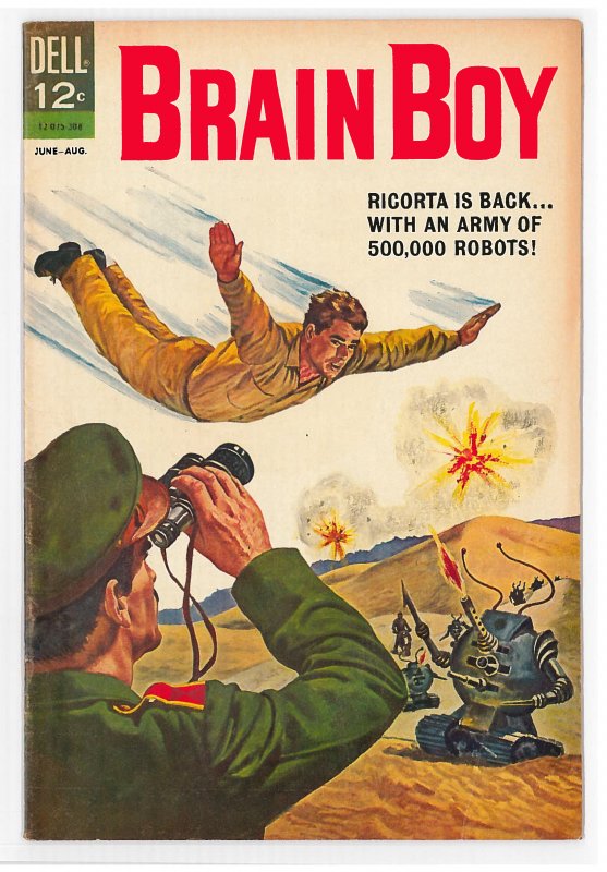 Brain Boy (1962) #1-6 complete series, very hard to find