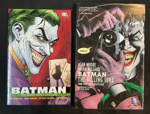 BATMAN THE MAN WHO LAUGHS TPB + THE KILLING JOKE HC VF LOT VF+