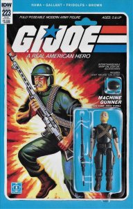 G.I. Joe, A Real American Hero #223A GD ; IDW | low grade comic Action Figure Va
