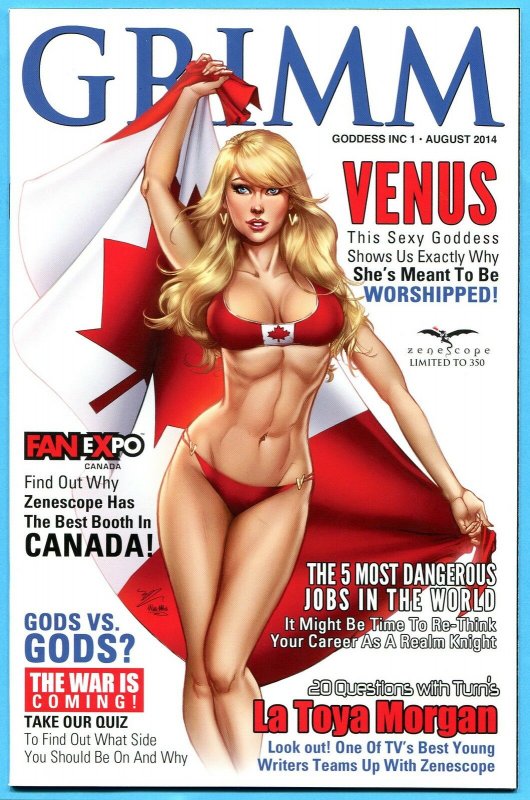 Grimm Fairy Tales Goddess Inc #1 Fan Expo Canada Exclusive Variant Cover E