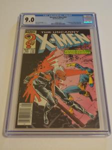 Uncanny X-Men #201, CGC 9.0; 1st Cable as baby Nathan! 1st Portacio cover art!!