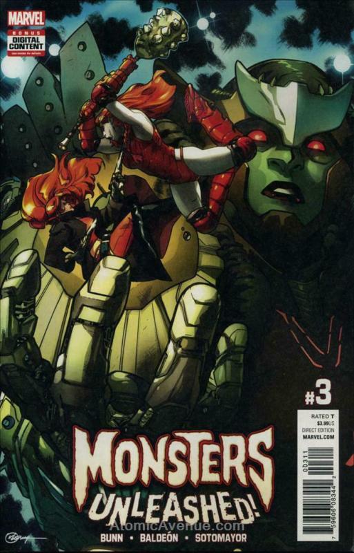 Monsters Unleashed (3rd Series) #3 VF/NM; Marvel | save on shipping - details in