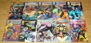 the Solution #0 & 1-17 VF/NM complete series - james hudnall - malibu ultraverse