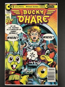 BUCKY O'HARE #1 1991 Continuity Comics NEWSSTAND HAMA GOLDEN VF/NM PROSHIPPER