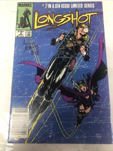 Longshot (1985) # 2 (VF/NM) Variant Signed Arthur Adams • Marvel Comics •Nocenti