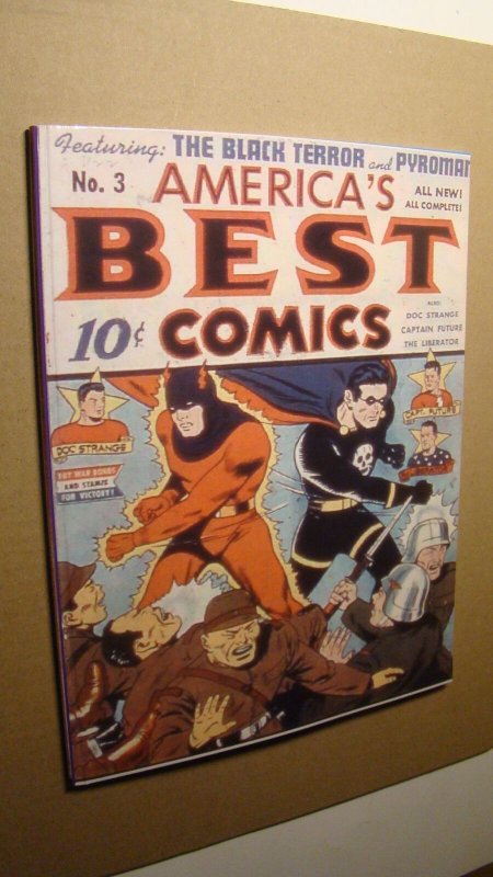 AMERICA'S BEST COMICS 3 *NEW NM/MINT 9.8* MAGAZINE SIZE FACSIMILE BLACK TERROR