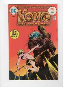 Kong the Untamed #1 (Jun-Jul 1975, DC) - Very Fine 