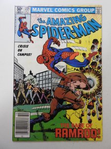 The Amazing Spider-Man #221 Newsstand Edition (1981) VG Condition