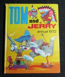 1972 TOM AND JERRY Annual VG/FN 5.0 World UK Hardcover