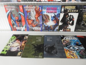 Huge Lot 48 TPB's W/ Avengers, Hulk, Batman, JLA, Spidey+ Avg VF- Condit...