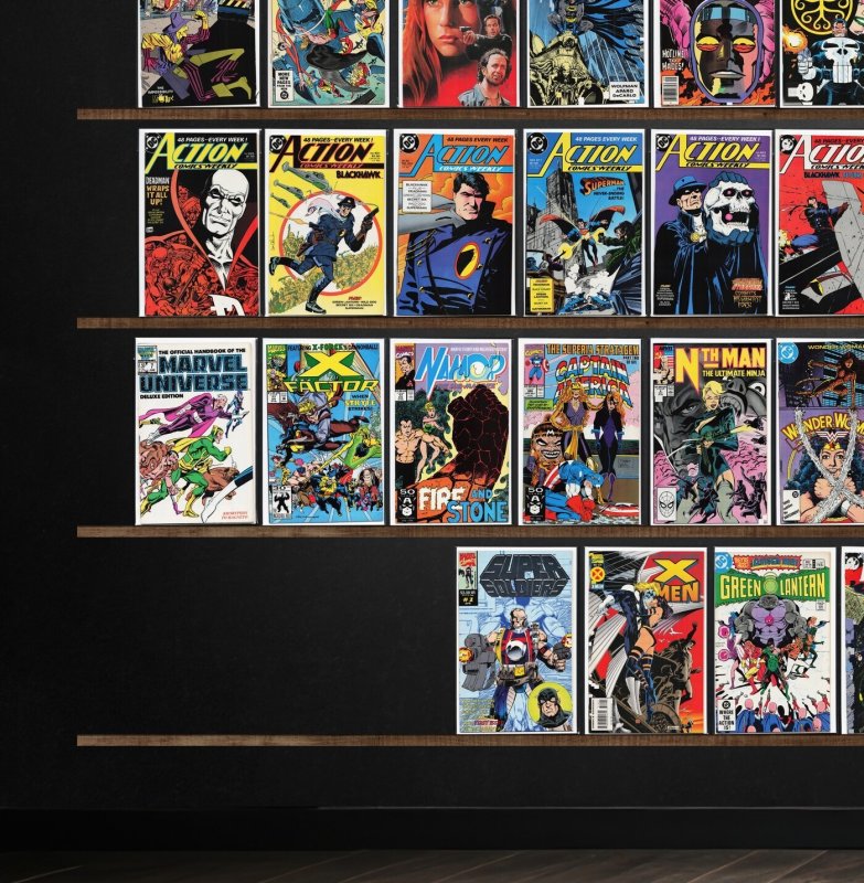 Huge Lot 140+ Comics with Action Comics Weekly, Green Lantern & More!