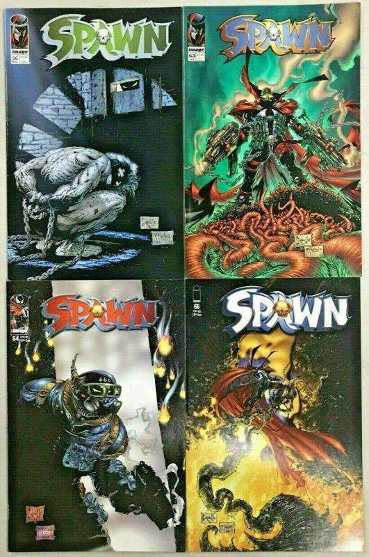 SPAWN#56-66 VF/NM LOT 1996 (4 BOOKS) TODD MCFARLANE IMAGE COMICS