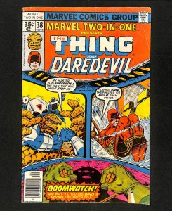 Marvel Two-In-One #38 Daredevil Thing!