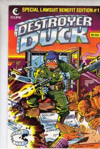 Destroyer Duck #1 (Jan-82) NM+ Super-High-Grade Destroyer Duck