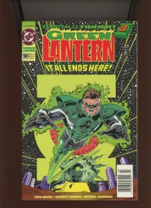 (1994) Green Lantern #50: KEY! 1ST APPEARANCES! GLOW-IN-THE-DARK! (9.0/9.2)