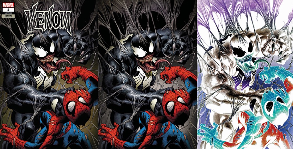 Venom 1 Sonnys Comics Exclusive Mark Bagley Variant Set Ab C Comic Books Modern Age 5934