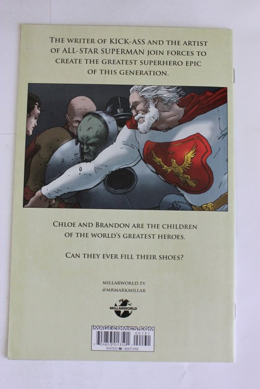 Jupiter's Legacy #1 Johnson Cover (2013) Lady Liberty NM