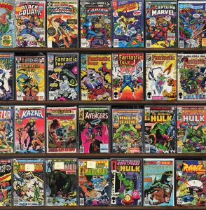 Huge Lot 140+ Comics with Fantastic Four, Marvel Super Heroes, Gunfire & More!