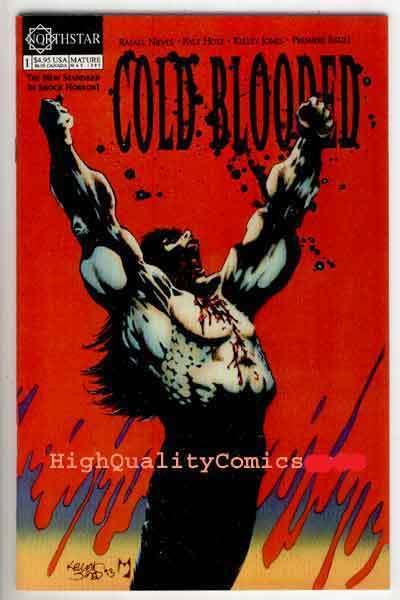 COLD BLOODED #1, NM+, NorthStar, 1993, Vampire, Horror, Kelley Jones, Kyle Hotz